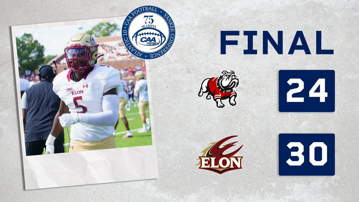 A second-half shutout propels @ElonFootball to a comeback victory!