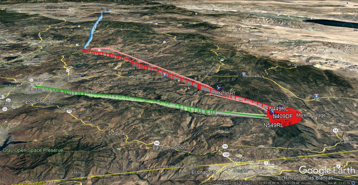 fire_feeds's tweet photo. Firefighting aircraft fighting the 20 acres #HauserFire in #MorenaVillage #SanDiegoCounty #CA
#CalFire
#A330 #N409DF
#T72 #N435DF
#T73 #N437DF
#SanDiegoCountySheriff
#C10 #N449RC
#C11 #N549RL
US Leaseco
#HT795 #N795HT
πΊπΈβ€οΈβπ₯ https://t.co/iMDnVvWF5T