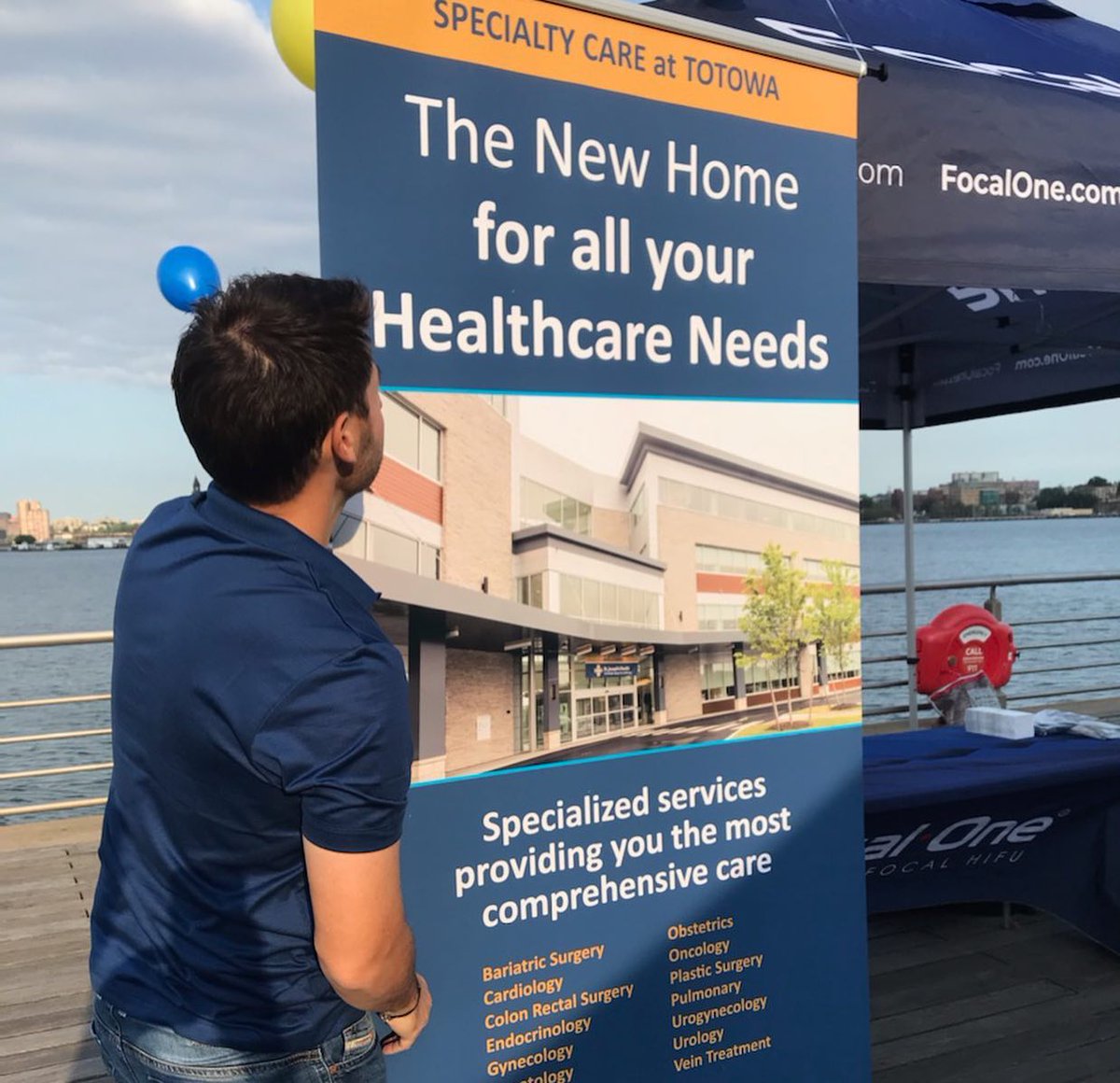FocalOneHIFU's tweet photo. It was a privilege working with Dr. Dan Rabinowitz, Dr. Keith Christiansen and the @StJosephsHealth #Urology Team at the @ZEROCancer Run/Walk to educate participants on #ProstateCancer and #NonInvasive #Robotic #Focal #HIFU for #ProstateCancerAwarenessMonth. 
#ZEROstrong https://t.co/Pazh50K6uo