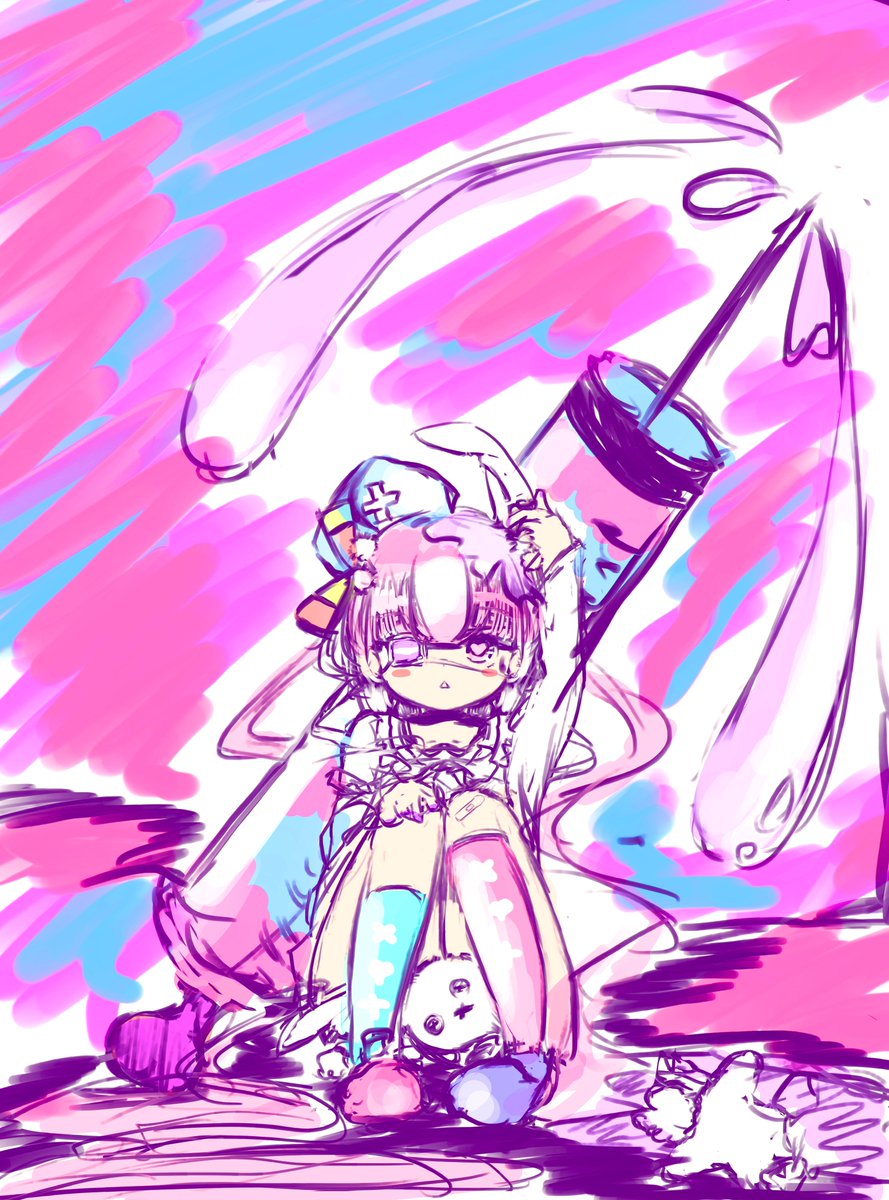 「」|れふぃのイラスト