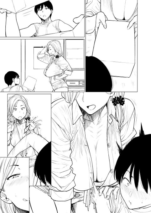 こんな感じの漫画を描いております 