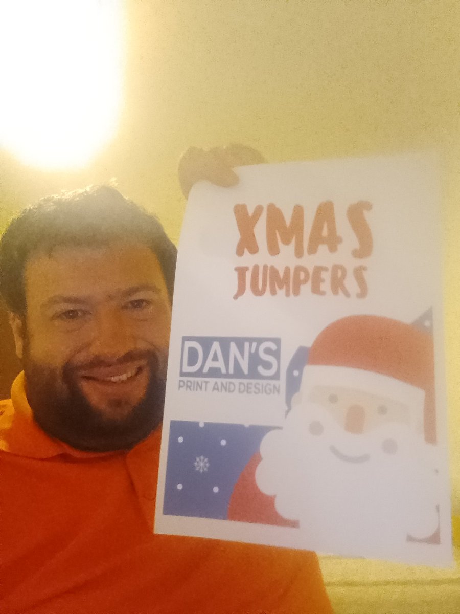 My Xmas shop poster for next Xmas