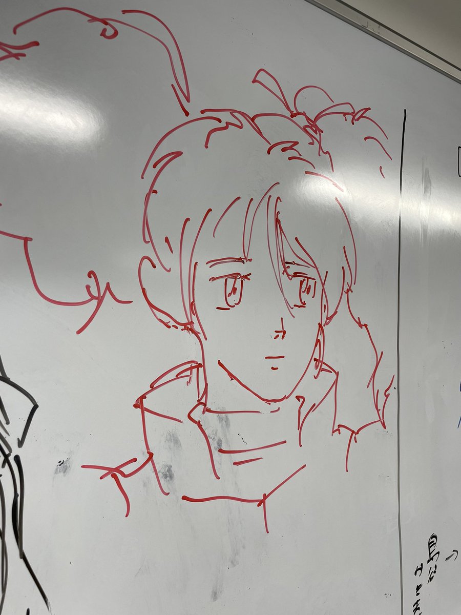 娘の文化祭の漫研ブースでラクガキしてきた。
ベジット、カミーユ、クェス 