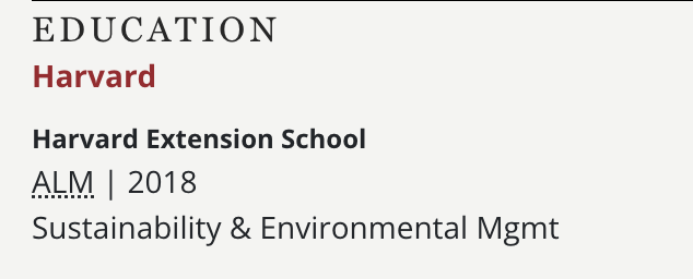 MarySaw3's tweet photo. @themichaelread @stephen_taylor barely - it's an extension school degree. Even worse. https://t.co/NNQVb8NdL0