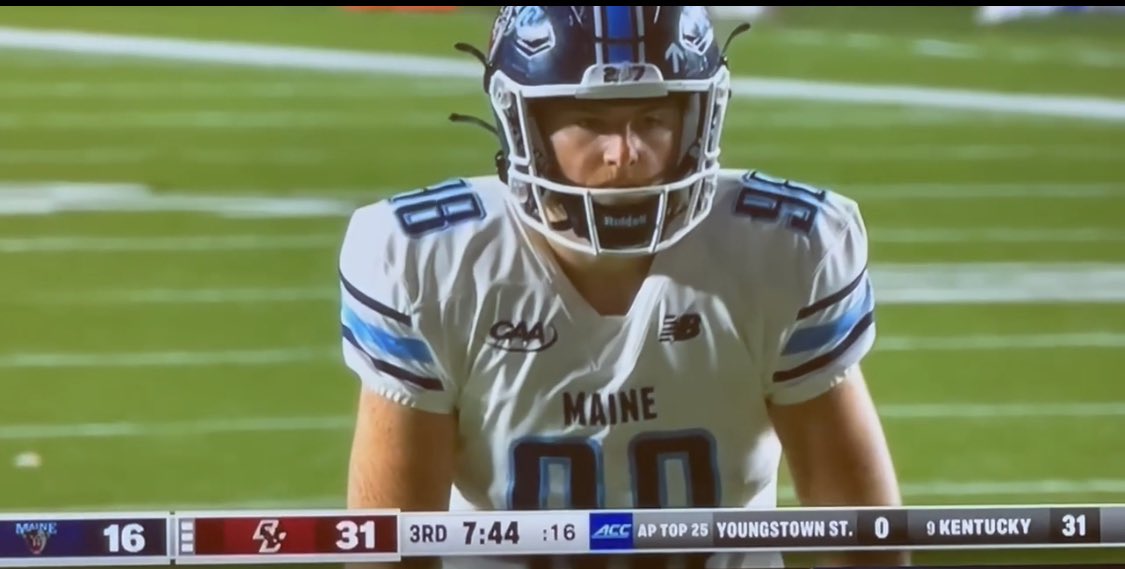 newftbj's tweet photo. I nicknamed him Cole Baker The Field Goal Maker when he kicked for us at KP. Great kid! So proud to see him realizing his dream of kicking at the D1 level. @BlackBearsFB https://t.co/0IeM4Ltez8