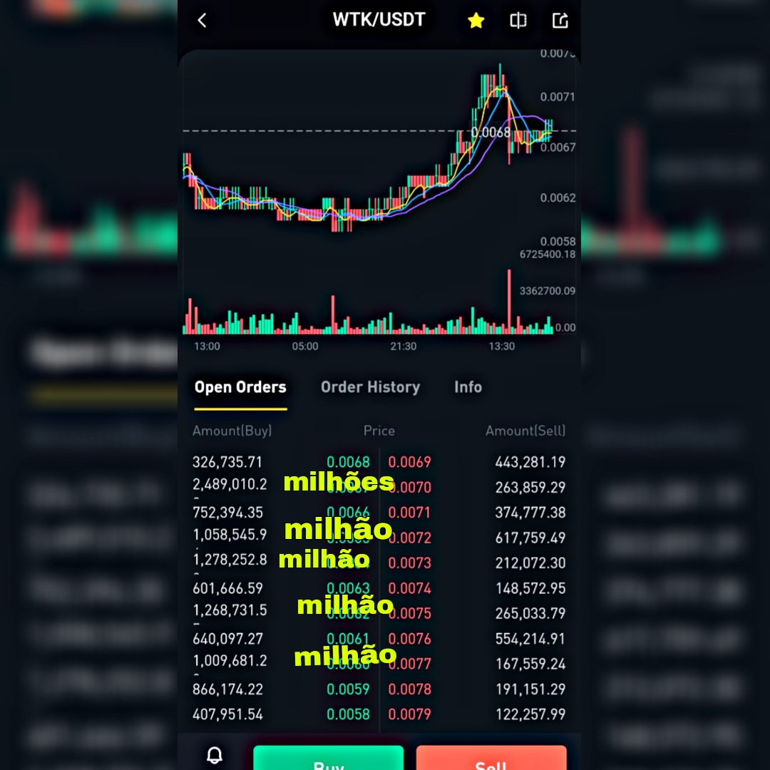 will explode, our little rocket will go to the moon soon! Big buyers emerging and sellers increasingly shy!!!🚀🤑🚀🚀🥰#wtk #wadzpay #anishajain #Bitrue #bitmart