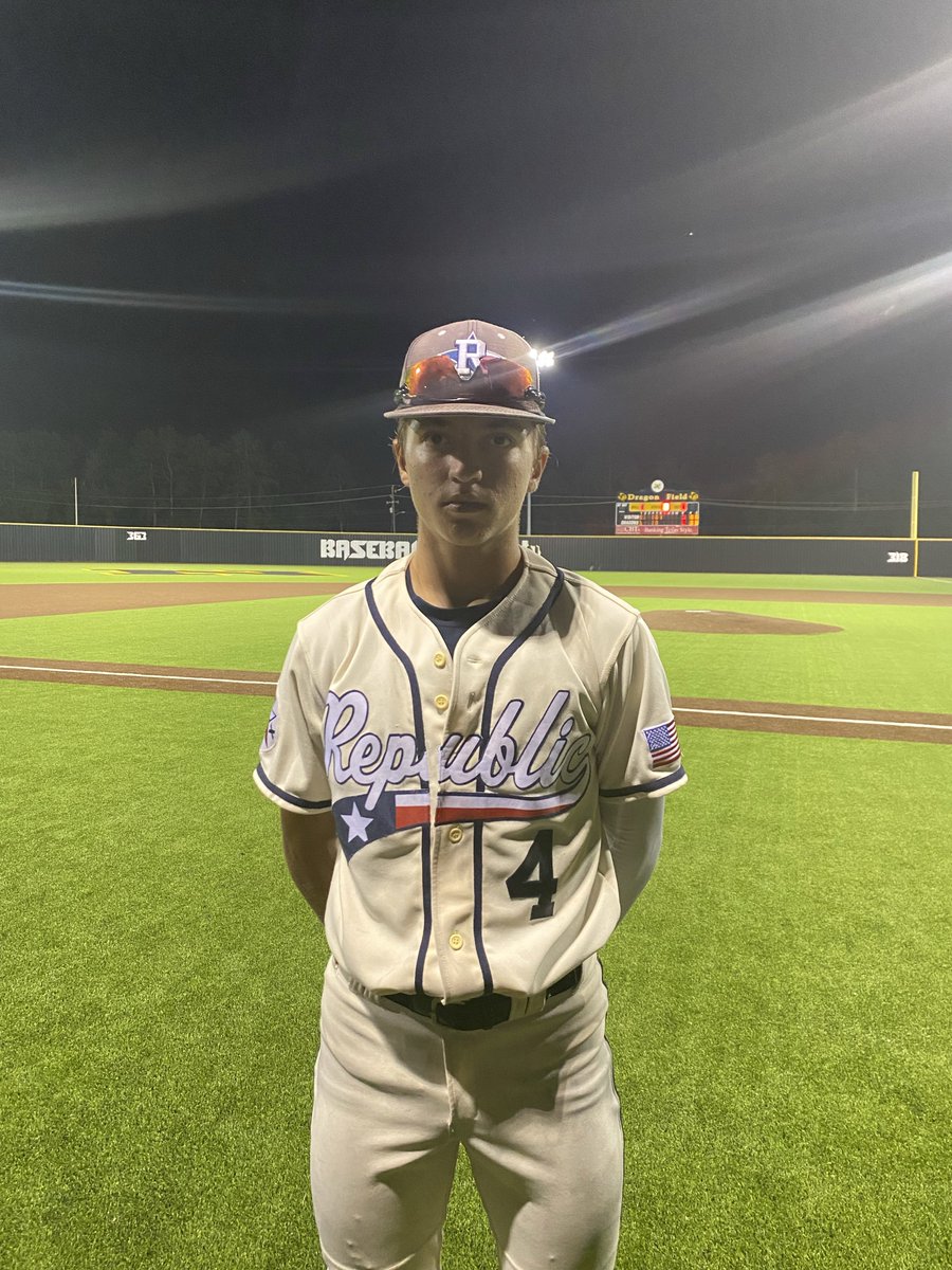 Five Tool East Texas (@fivetooletx) on Twitter photo F: <a href="/Tejas_Republica/">Texas Republic Baseball</a> Derner 8, Five Star Performance 2026 Black 3
PoG: Tristan Fiedler 2-2, RBI, 3R F: <a href="/Tejas_Republica/">Texas Republic Baseball</a> Derner 8, Five Star Performance 2026 Black 3
PoG: Tristan Fiedler 2-2, RBI, 3R