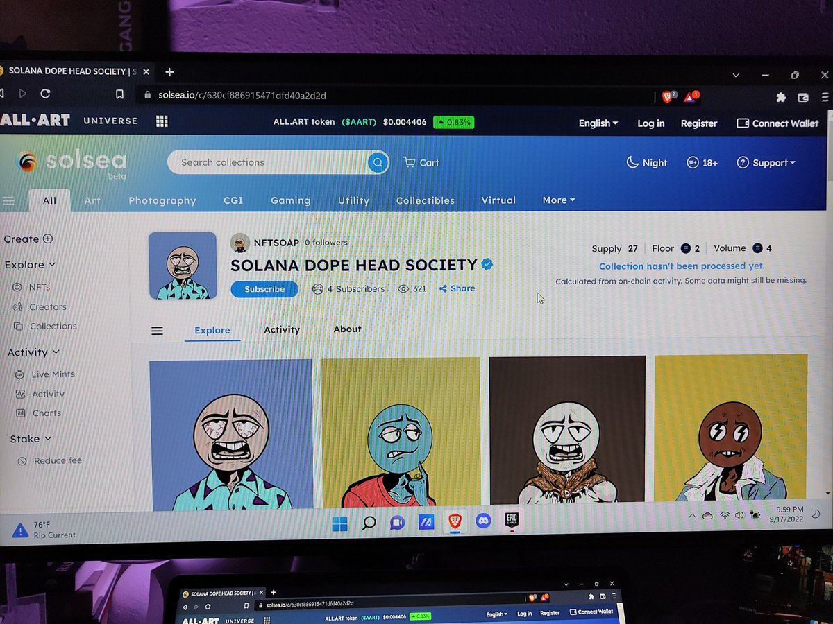 DOPE HEAD SOCIETY 🥶 tweet media