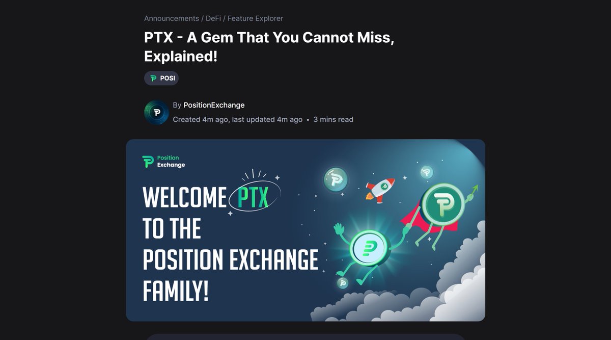 PositionEx's tweet image. Have you ever read an article made by us for the CoinMarketCap Community? 🤔

If not, then you are really missing tons of knowledge 😅

So, why not take a glance at it here and follow us there to get updated with quality posts? 👇
ow.ly/Q33p50KM7S5