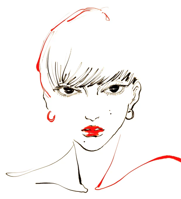 昨日描いた絵#イラスト#illustration 