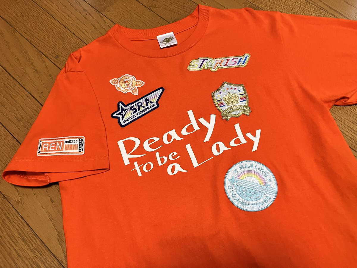 うたプリ スタツア ST☆RISH ワッペン Tシャツ スターリッシュツアーズ うたプリ スタツア ST☆RISH ワッペン Tシャツ スターリッシュツアーズ