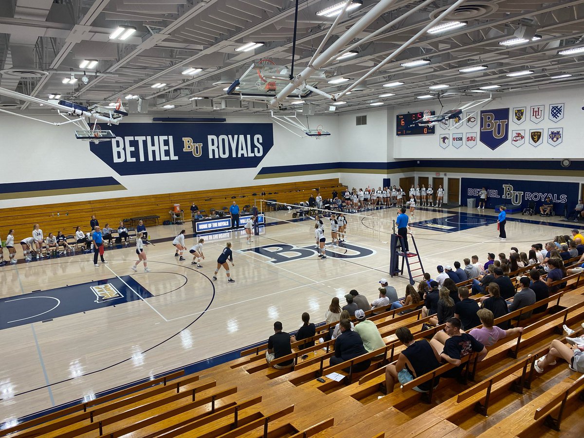 MAVAvolleyball's tweet photo. Checking in at @BethelRoyalsVB with #MAVAalumni @hwilhite99! She’s a fifth year senior at Bethel and tearing it up as their starting setter again this season! #WeAreMAVA #collegevolleyball #volleyball #MAVAfamily #Minnesota @NCAAVolleyball https://t.co/zI9ZX0igO9
