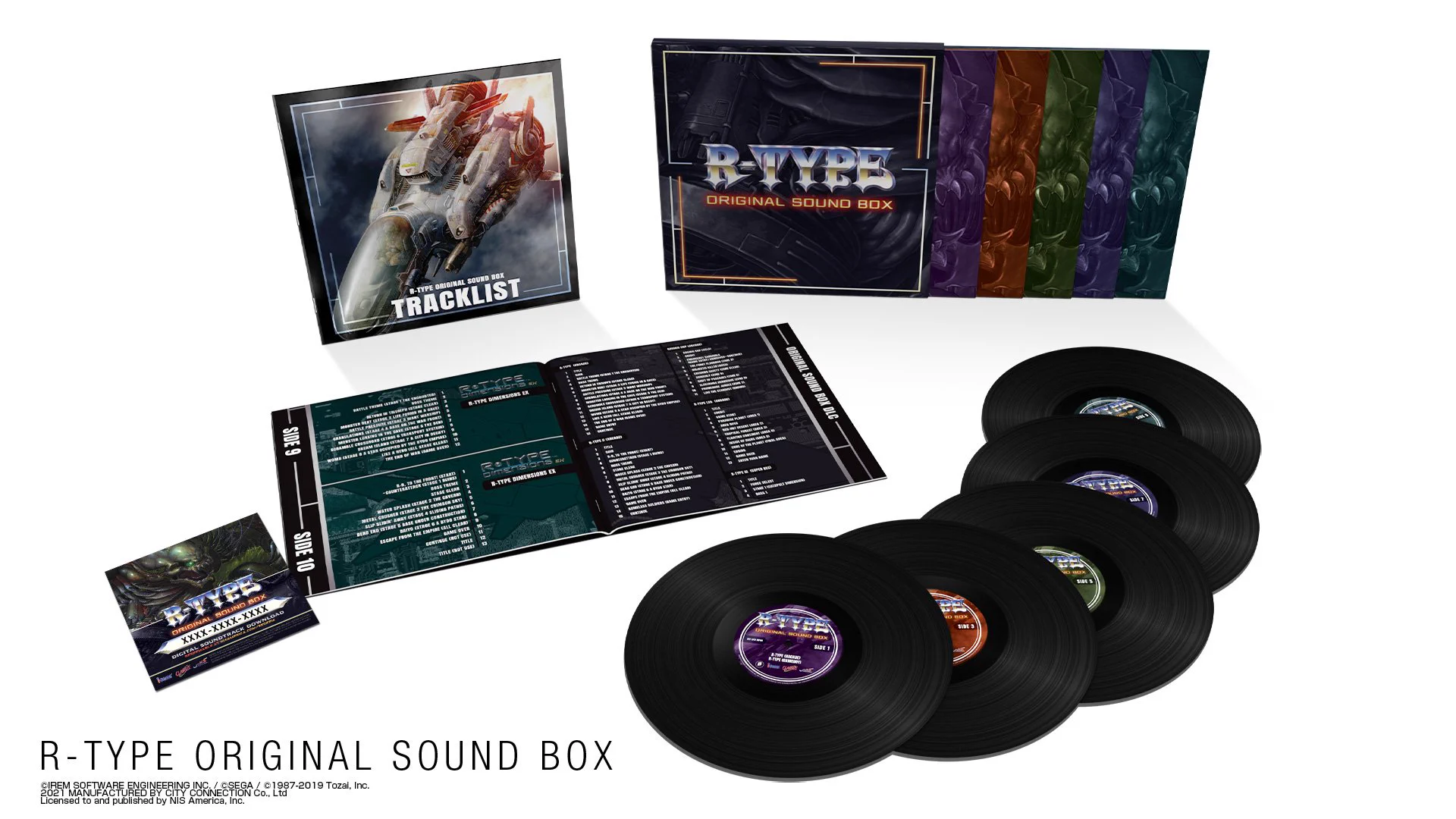 キズあり 新品未開封 R-TYPE ORIGINAL SOUND BOX 海外盤 CITY CONNECTION on X: 