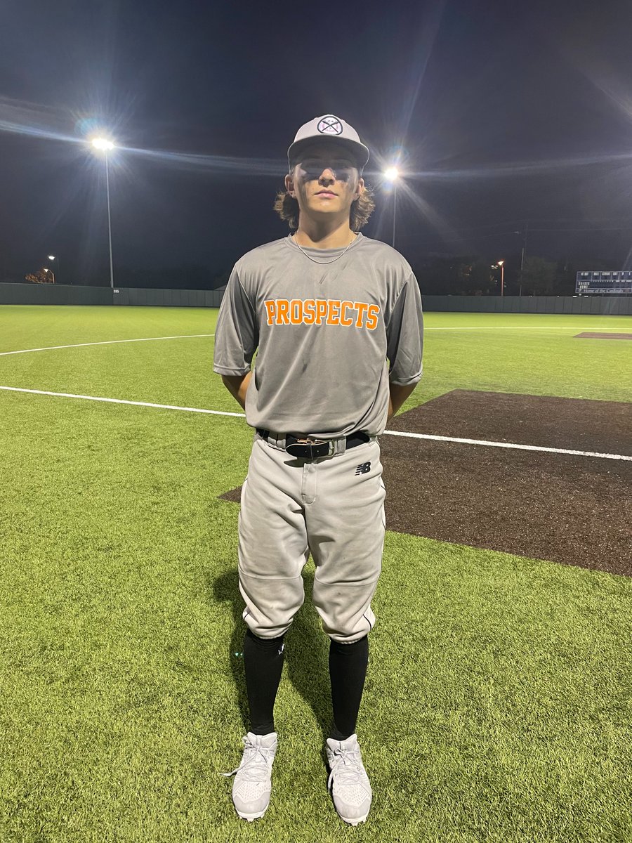 ✭Five Tool Texas✭ (@fivetooltexas) on Twitter photo F: Prospects 16U 9, Dallas Nationals Baseball Club 1
PoG: <a href="/aiden_mcphail/">Aiden McPhail</a> 6 IP, 8K, 2H, ER
Hitter: <a href="/aaroncolbyyy/">Aaron Colby</a> 2-2, 3B, 2B, 3 RBI F: Prospects 16U 9, Dallas Nationals Baseball Club 1
PoG: <a href="/aiden_mcphail/">Aiden McPhail</a> 6 IP, 8K, 2H, ER
Hitter: <a href="/aaroncolbyyy/">Aaron Colby</a> 2-2, 3B, 2B, 3 RBI