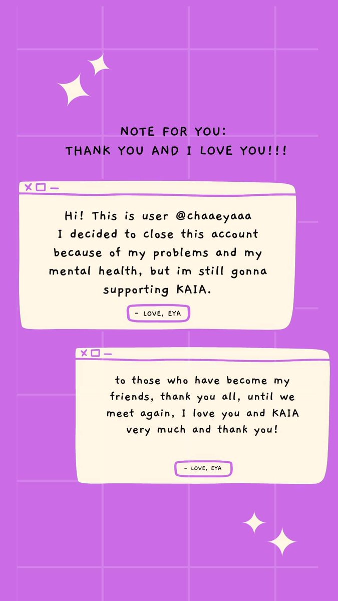 chaaeyaaa's tweet photo. - closed, thank you for everything zaia and especially kaia. love u forever !! https://t.co/e2HmoJzOYg
