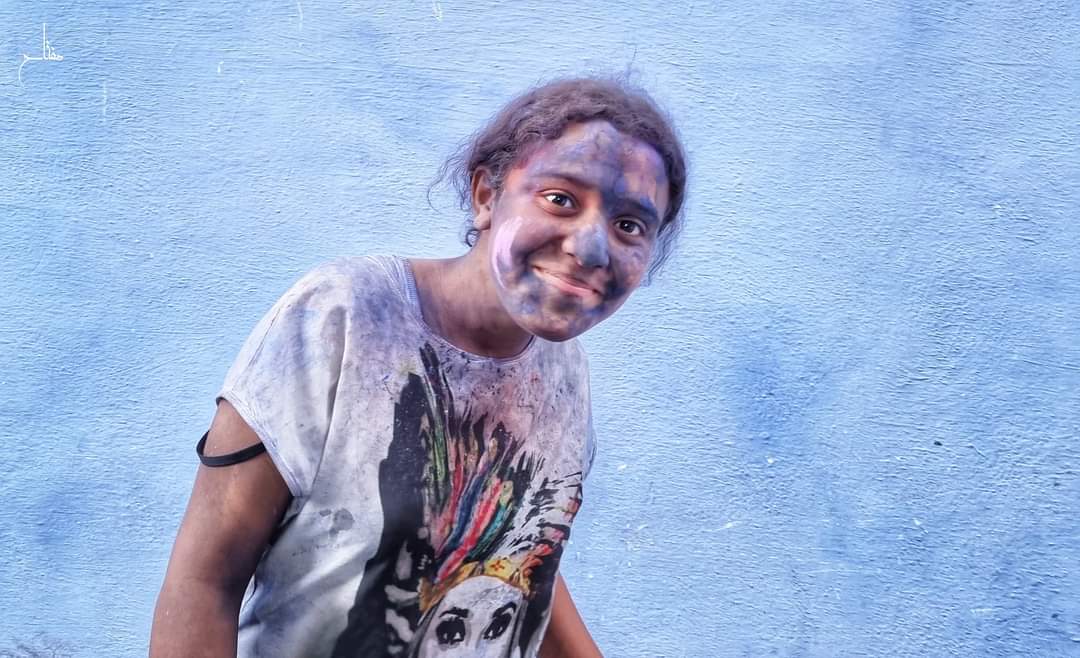 SEFIANIMohamed1's tweet photo. Hier à Chefchaouen.."Color Party" organisée dans le cadre du festival international du film des enfants et jeunes https://t.co/EJhgUn31Nx