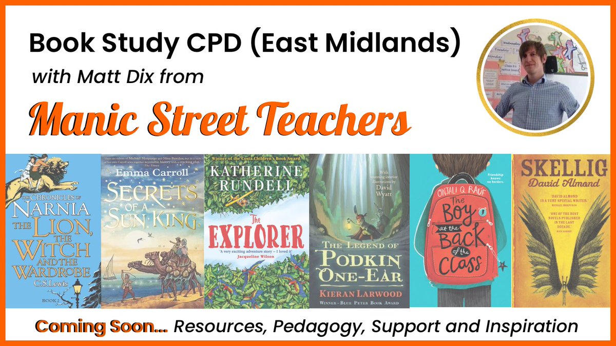 ManicStTeachers's tweet image. I’m so excited (and really quite nervous) to be announcing my very first CPD sessions in the next few weeks!

If you’re in the East Midlands, I have lots to announce soon @i_teach_things @Mattpayne22 @JNCurricEdu @gazdenman @MrWaldram @MrS_Primary @Teacherglitter @InspireELS