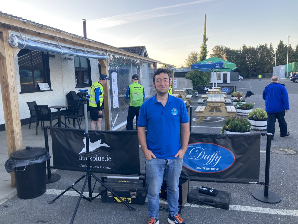 Thanks to Mark <a href="/MaynoothCycles/">Maynooth Cycles</a> for providing tubes, pumps and other kit for today. Phil is on-site to assist with any mechanical needs before rollout!