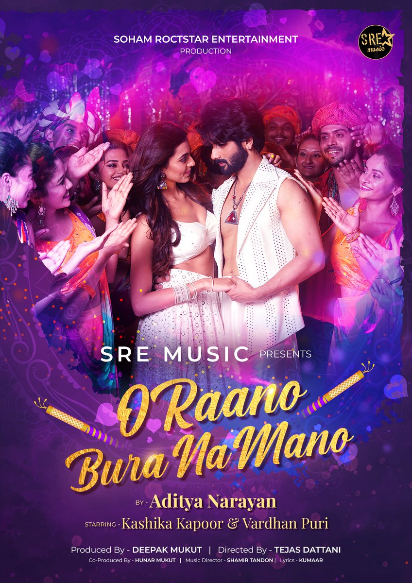 SohamRockstrEnt's tweet photo. Watch out #Navratri #Garba lovers! Navratri with an extra zing!
Here is a teaser https://t.co/3j4N8yTdIf
#ComingSoon #NavratriTrack #Sohamrockstarent #SREmusic
@PuriVardhan @kashikakapoor6 @DeepakMukut @HunarMukut @SohamMukut123 @SohamRockstarEnt @sre_music @narayanaditya45 https://t.co/ErACrkI7LG