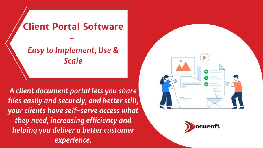 Docusoft's tweet photo. A client document portal lets you share files easily and securely, and better still, your clients have self-serve access what they need, increasing efficiency and helping you deliver a better customer experience. More info: https://t.co/tuTIjhs2AH #SecureClientPortal https://t.co/XHn2XRqlUk