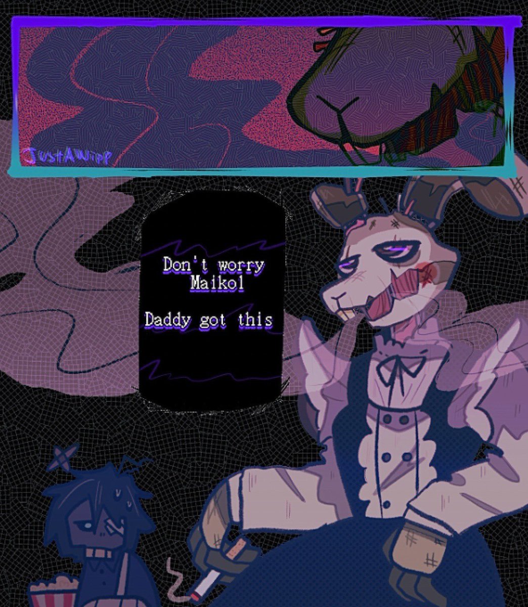 a_wipp's tweet photo. Stinky PeePaw won!!! 🤢💥💥
#FNAF #fnaffanart #SPRINGTRAPSWEEP #comic #ComicArt #springtrap https://t.co/ry0OWHWArO