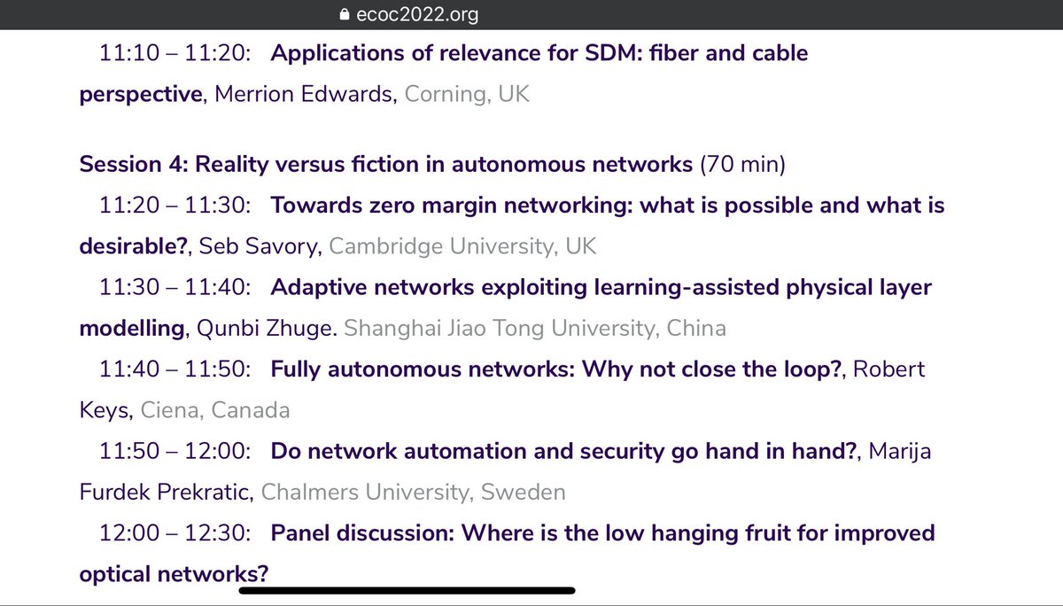 Optical Networks Unit (@chalmersopnet) on Twitter photo The WS "Adaptive everything! Do optical networks really need more flexibility?" at <a href="/ECOC_Conference/">ECOC_Conference</a> will feature talks from industry and academy. <a href="/FurdekMarija/">Marija Furdek</a> will discuss the question "Do network automation and security go hand in hand?" See you online or in room Singapore! The WS "Adaptive everything! Do optical networks really need more flexibility?" at <a href="/ECOC_Conference/">ECOC_Conference</a> will feature talks from industry and academy. <a href="/FurdekMarija/">Marija Furdek</a> will discuss the question "Do network automation and security go hand in hand?" See you online or in room Singapore!