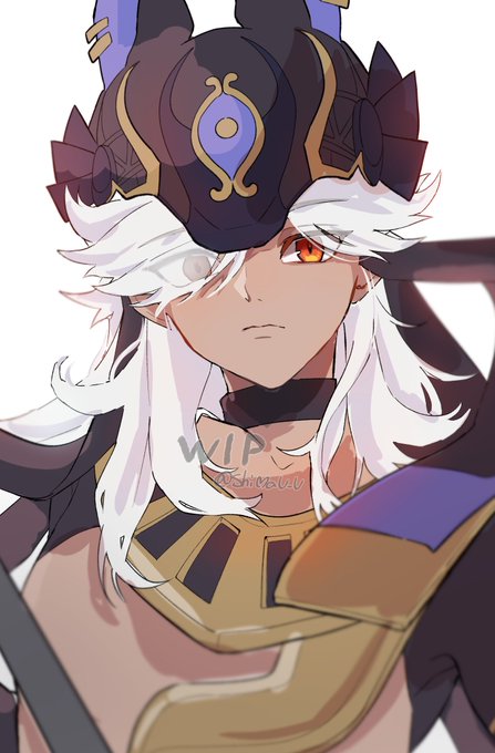 セノくん描いてる… 