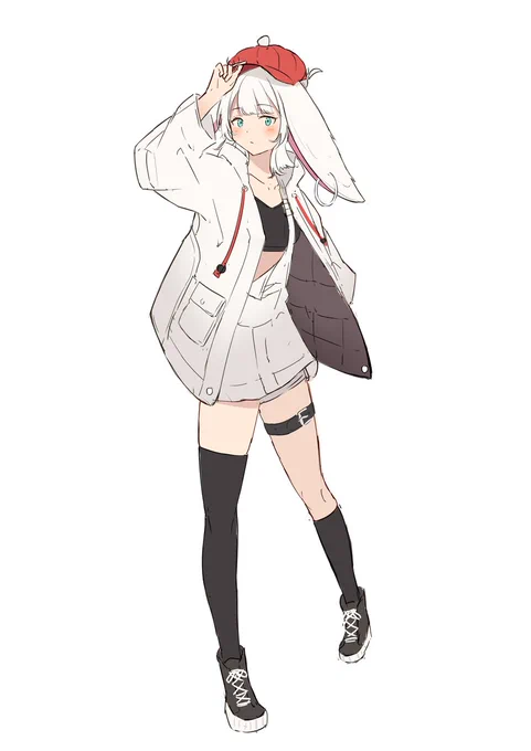 キャラデザ練習#イラスト 