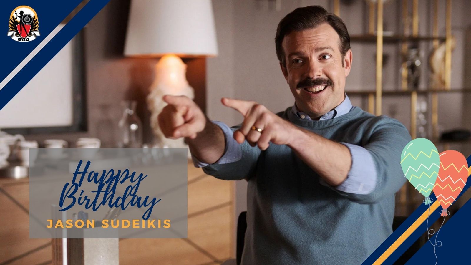 Happy Birthday, Jason Sudeikis, aka Ted Lasso, aka Mike Miller, aka Kurt Buckman!  