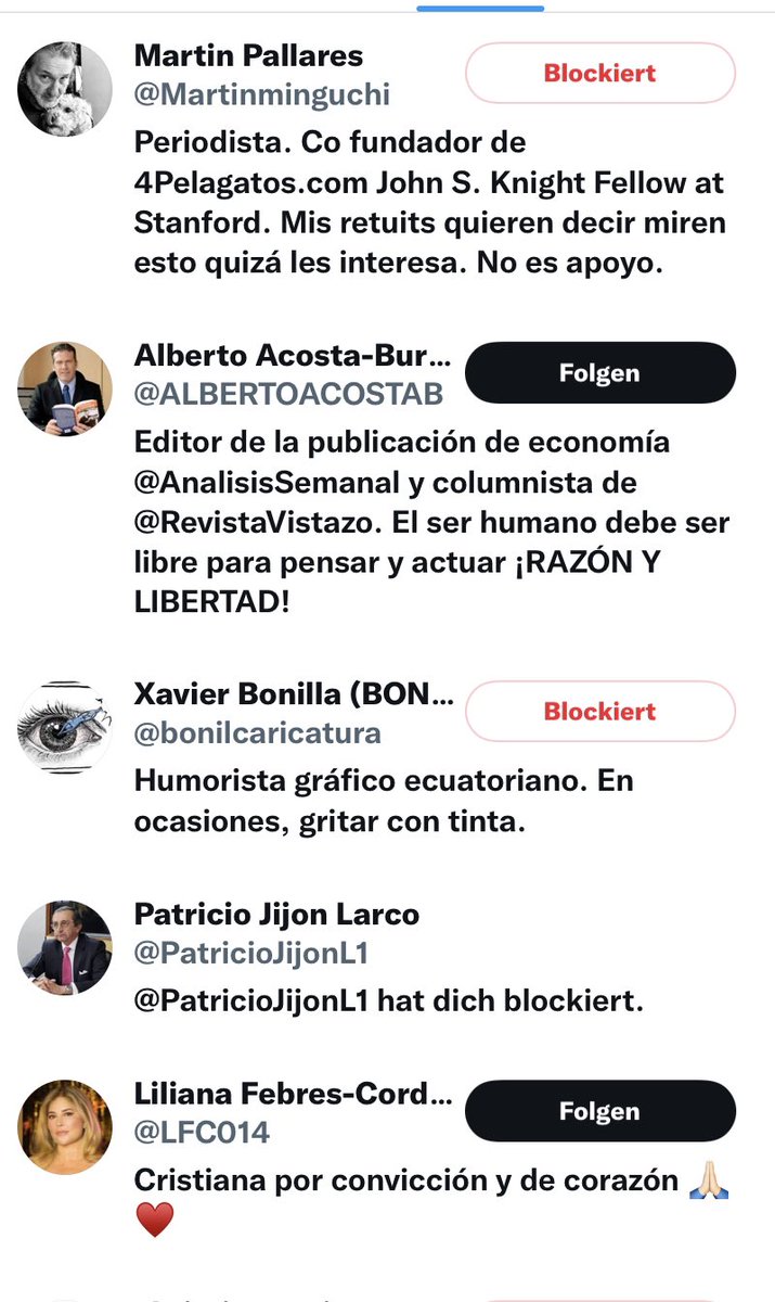 chiguijaecuador's tweet photo. @RaGecuador En los seguidores se entiende d dónde viene la defensa d las instituciones q lamentablemente están involucradas en corrupción y negligencia.
#PresidenteEvasor y #ministro d fiesta mientras 🇪🇨 en 🔥 
#DestitucionCarrilloRosero
#RenunciaLasso o #MuerteCruzada https://t.co/zfvOj00wUx