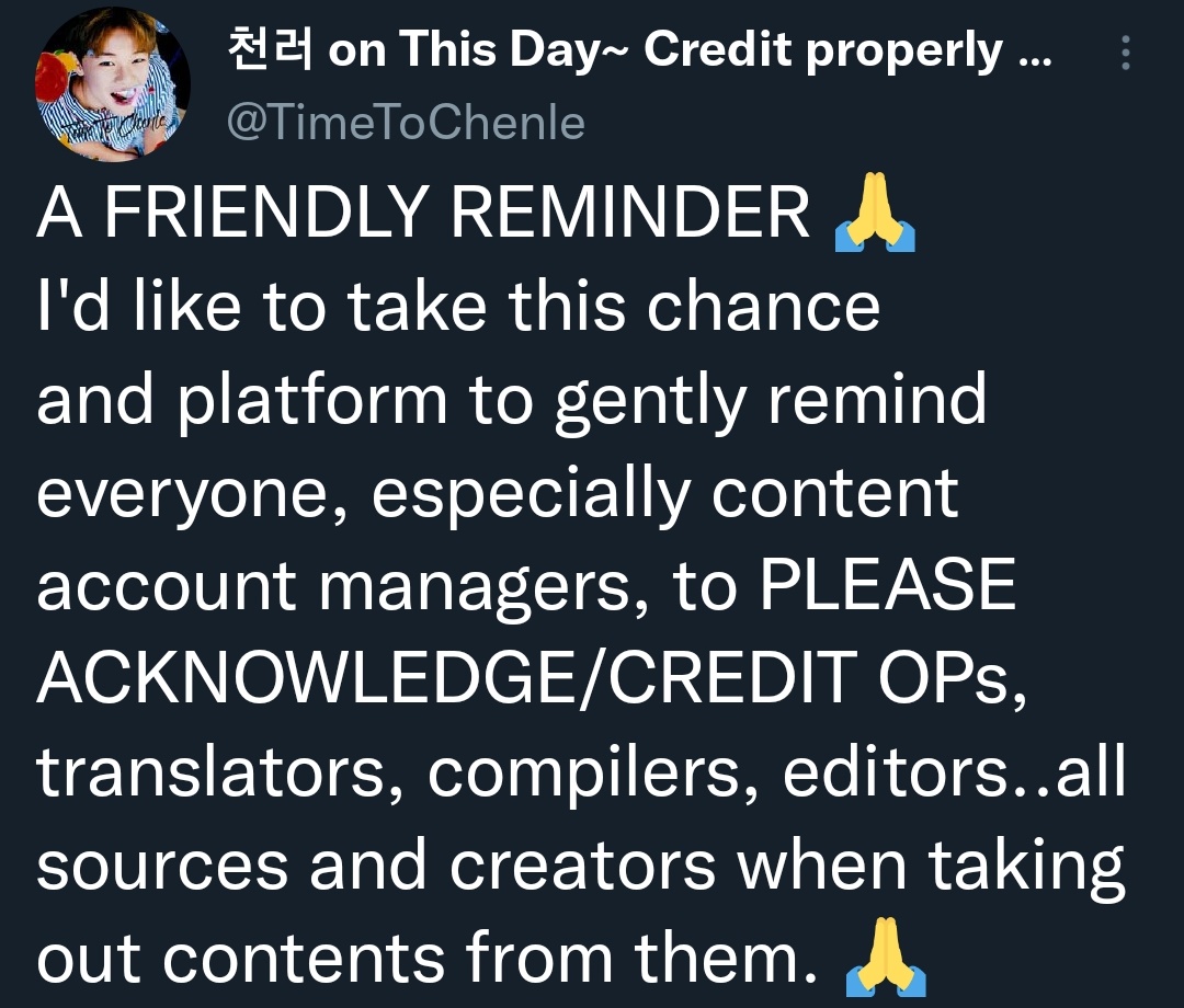 TTC_VRoll's tweet photo. A gentle note especially to content account managers 😊 https://t.co/Cfhj38XtGV