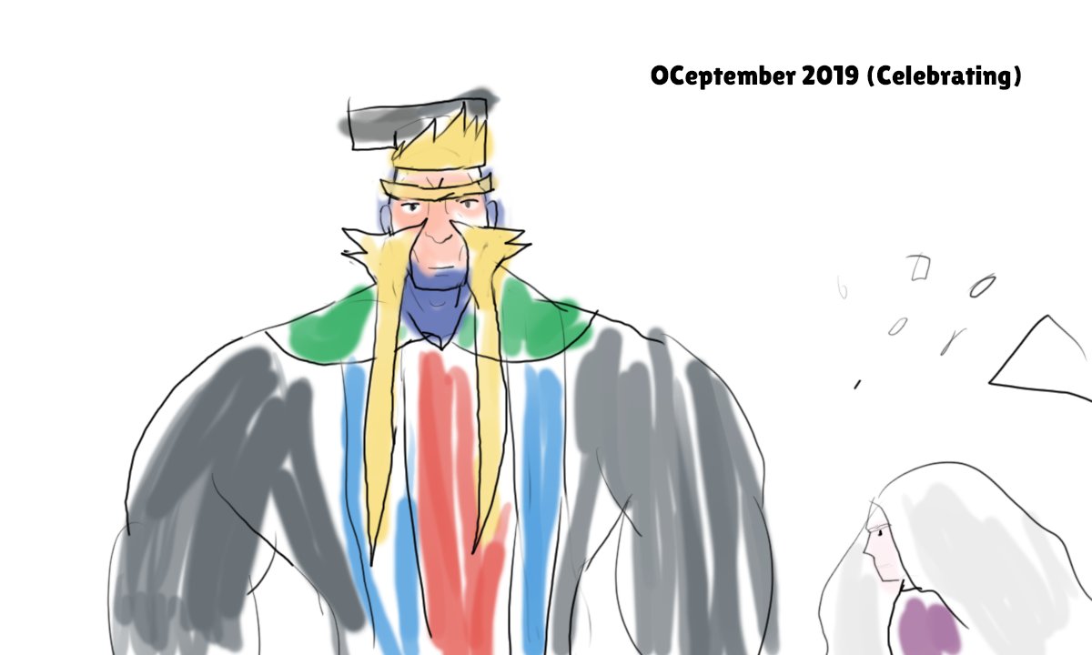 MisterPandaBoom's tweet photo. OCeptember 2019: Celebrating
Solus/Solus8 graduates from military science in military university as Cyran of Cyranea celebrates him.
OC & Art belong to me!
#OCeptember2019 #OC #OriginalCharacter #Bara #Muscle #Muttons #Sideburns #Muttonchops https://t.co/hOhWzdA2CN