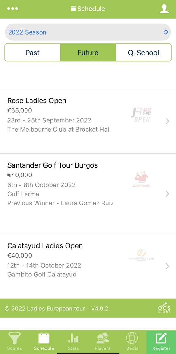 RoseLadiesGolf's tweet photo. It’s finally the Rose Ladies Open turn on the @LETAccess tour!

RT - If excited for the event
♥️ - If playing/ volunteer/ spectator 
Both if you just can’t bloody wait!

#RoseLadiesOpen https://t.co/RsN9PiO0Ww