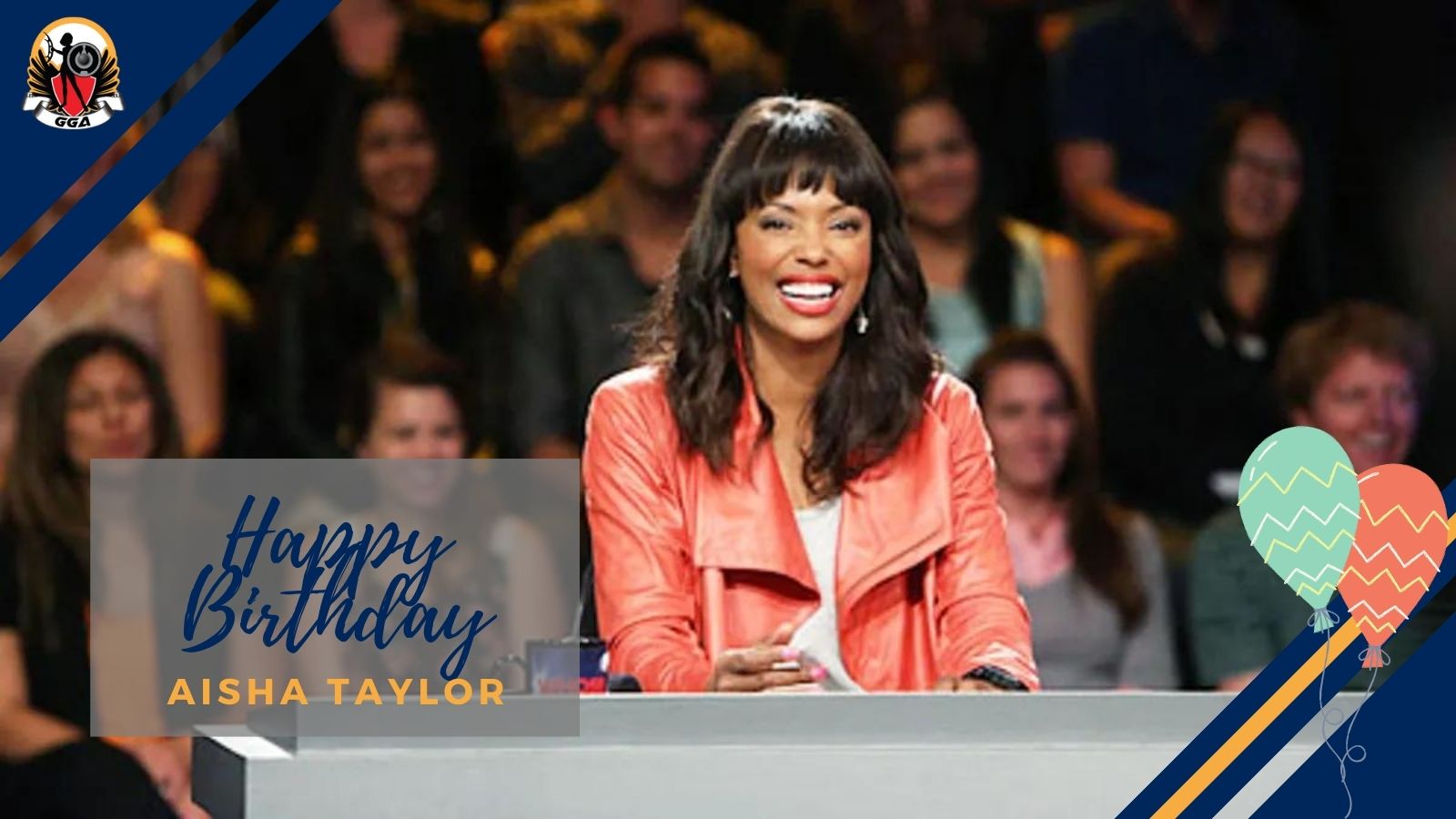Happy Birthday to one of the funniest people in show biz - Aisha Tyler!  