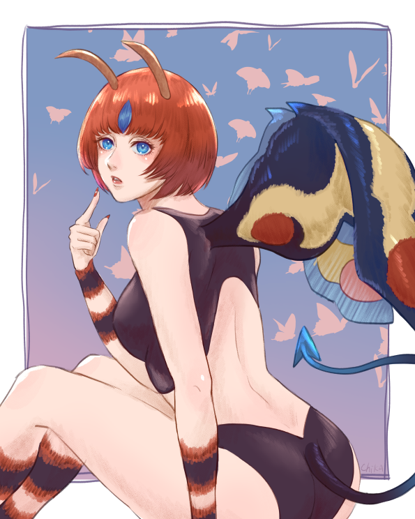 「モンスターファームのナハトファルターとミントを描きました最近Switch版で遊ん」|マチヲチカ＠ｺﾐﾃｨｱ144【き35a】のイラスト