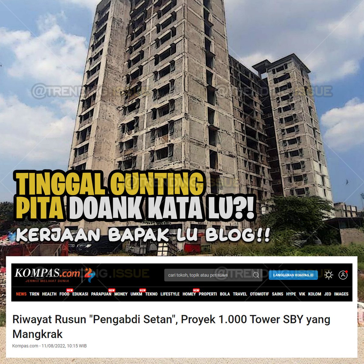 Ada sesuatu yang salah dengan keluarga itu. Kenapa demen banget halu.

#SBYbapakHoax