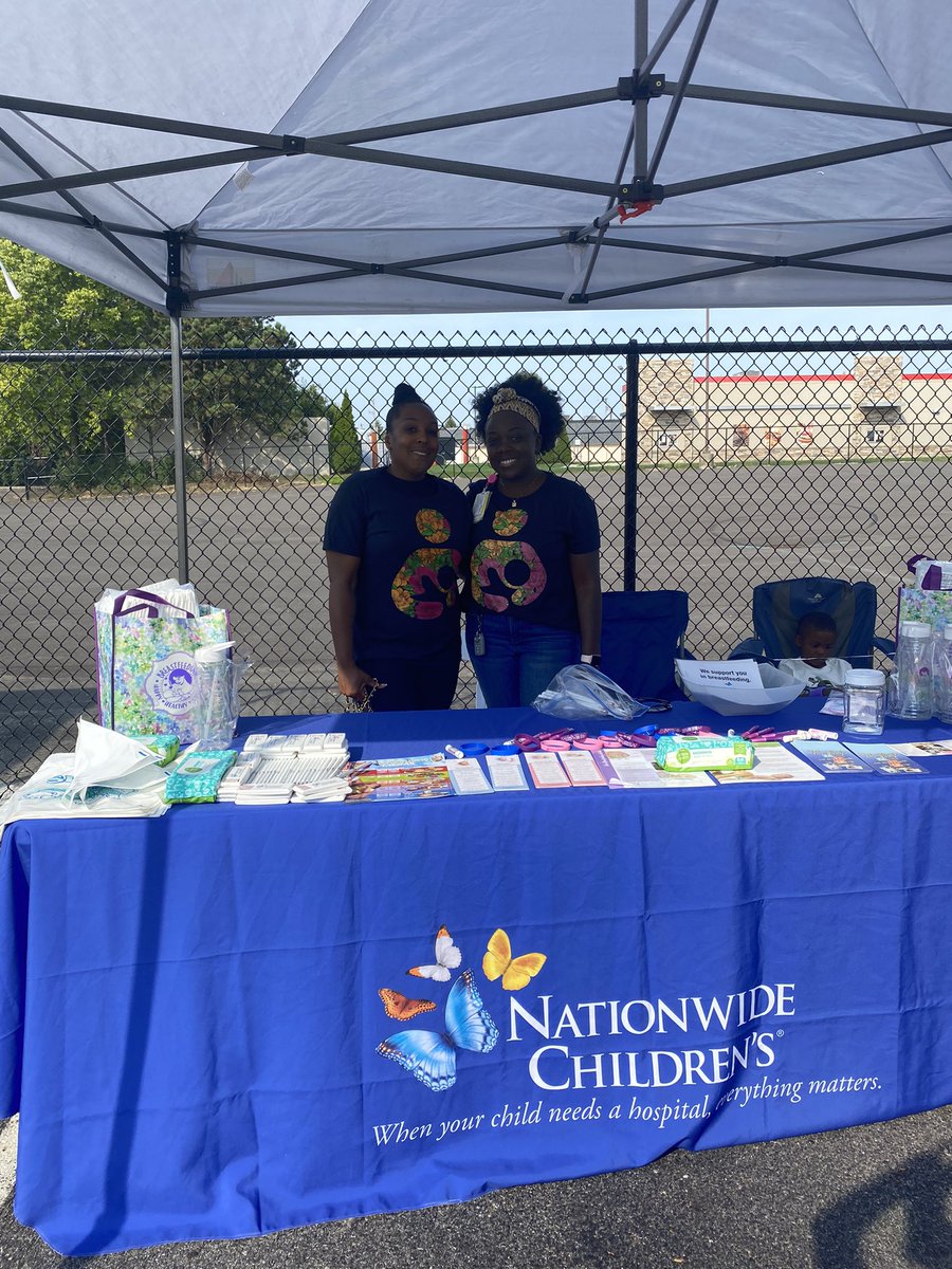 sdennymd's tweet photo. Great day for the @nationwidekids Sharon Woods Back to School community event. Thank you @LocalMattersOrg for providing fresh fruits and vegetables for our event! https://t.co/OjhVrI9k1w