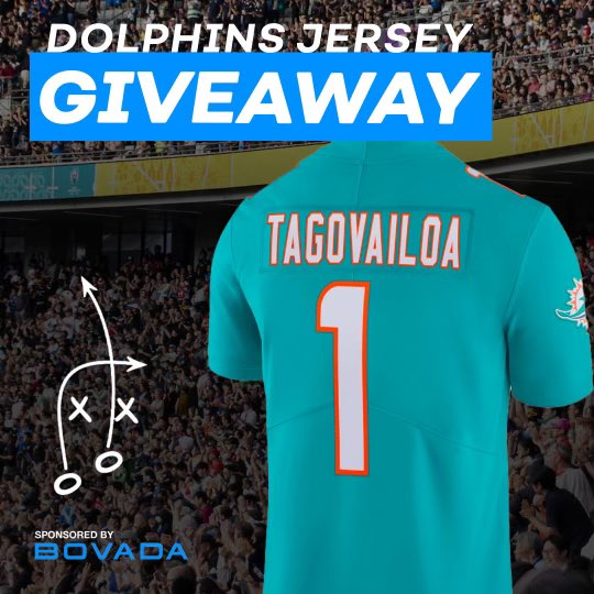 josh houtz (@houtz) on Twitter photo 🔥🚨giveaway alert!🚨🔥
it’s gameday #dolphins fans, and thanks to the fine folks over at @bovadaofficial, we are giving away a FREE @miamidolphins replica jersey of your choice!
to enter, all you have to do is RT & follow me (<a href="/houtz/">josh howtz</a>) + @bovadaofficial. good luck!!!! #finsup 🔥🚨giveaway alert!🚨🔥
it’s gameday #dolphins fans, and thanks to the fine folks over at @bovadaofficial, we are giving away a FREE @miamidolphins replica jersey of your choice!
to enter, all you have to do is RT & follow me (<a href="/houtz/">josh howtz</a>) + @bovadaofficial. good luck!!!! #finsup
