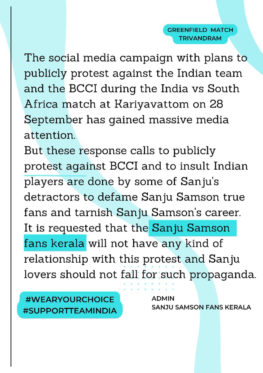 JolyJohnson4's tweet photo. @IamSanjuSamson @rajasthanroyals @Chakrapani75 @ImRo45 @RishabhPant17 @klrahul @BCCI @BCCIdomestic @BCCIWomen @SanjuSamsonFans https://t.co/HVHEnETuPG