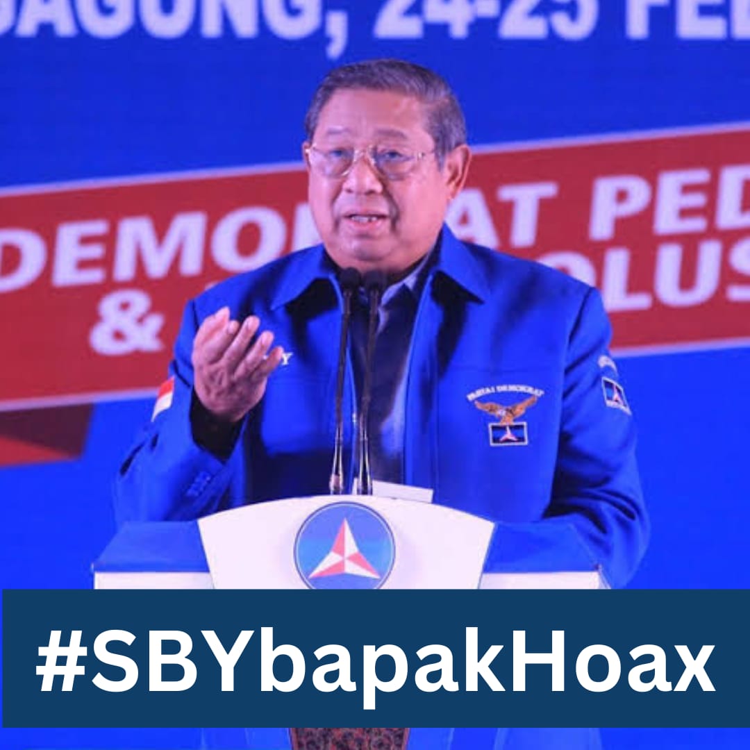 Kata si AHY, Jokowi cuman tinggal gunting pita?!
Jangan ngeHoaxnyet!!
#SBYbapakHOAX