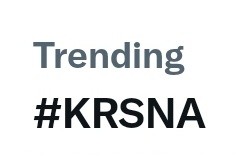MohitRohitian's tweet photo. Lmao we don't need spaces and GCS to plan trends. 
One tweet by @krsna_army is enough. https://t.co/Fd0RHi4qrA