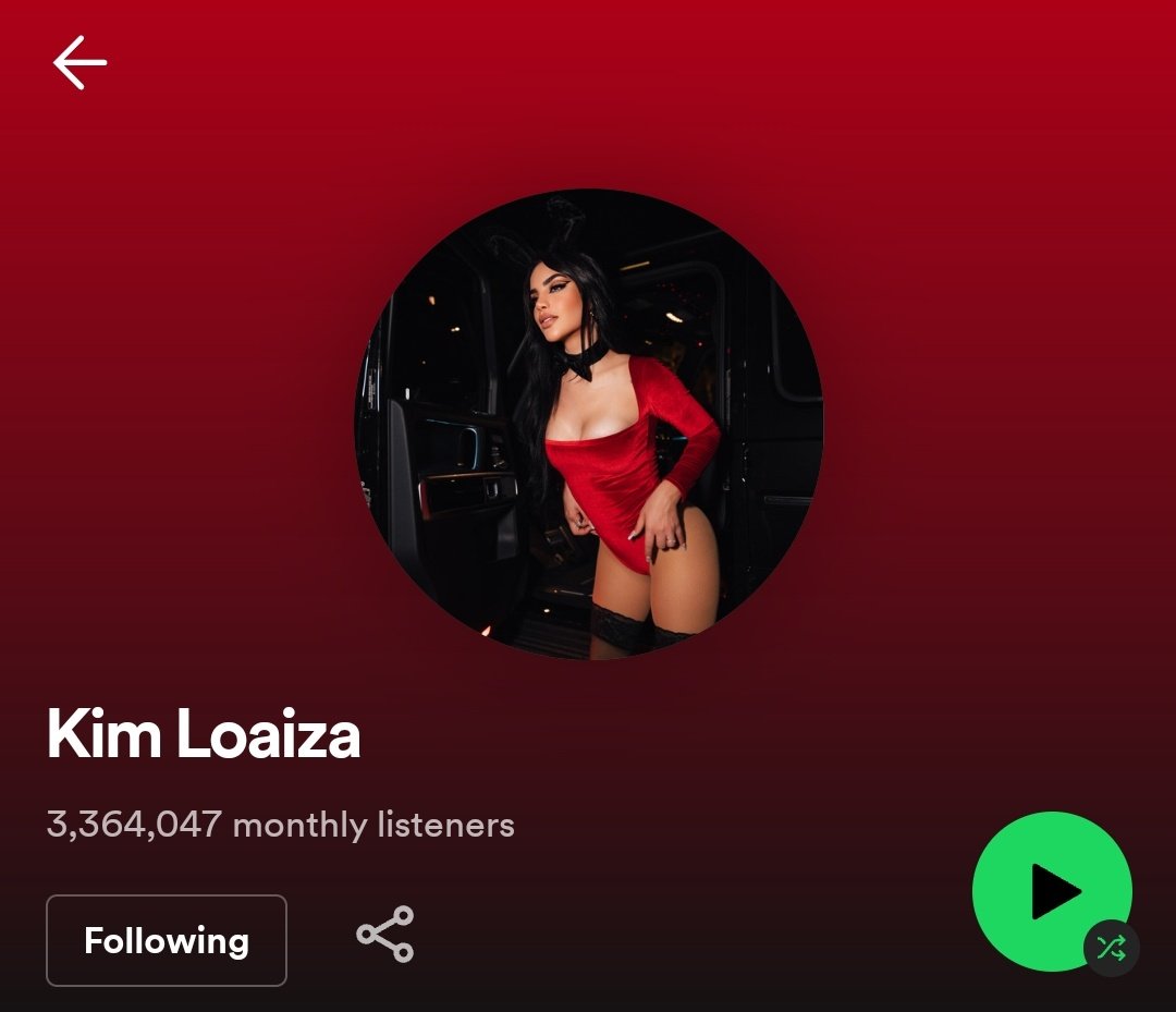 KimLoaizaInfo's tweet photo. Kim Loaiza actualizo su foto de perfil en Spotify 👀 https://t.co/ak5pUskqfG