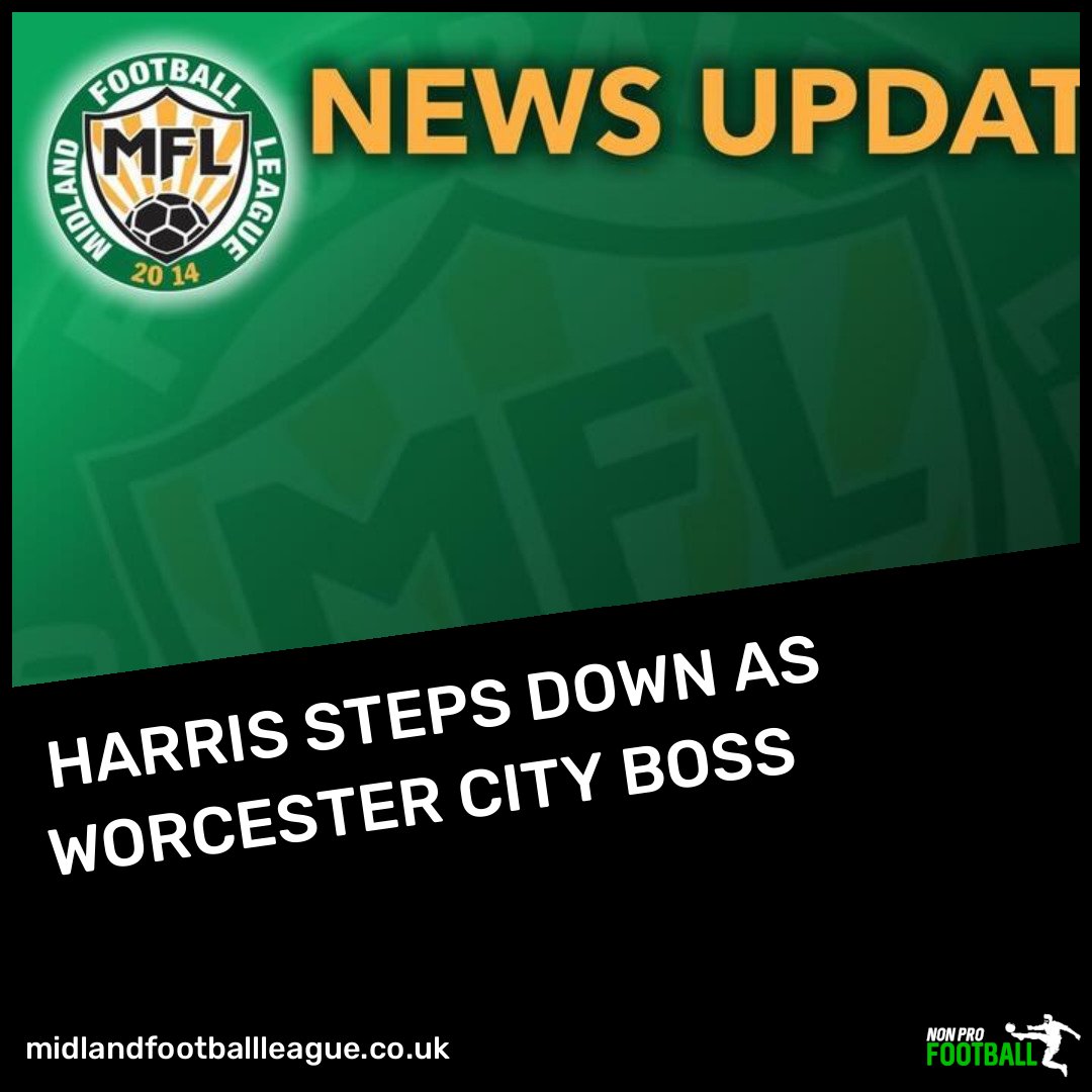 Tim Harris has resigned as manager of <a href="/WorcesterCityFc/">Worcester City FC</a>.

#nonprofootball #nonleague #footballnews #football
nonprofootball.com/England/News/2…