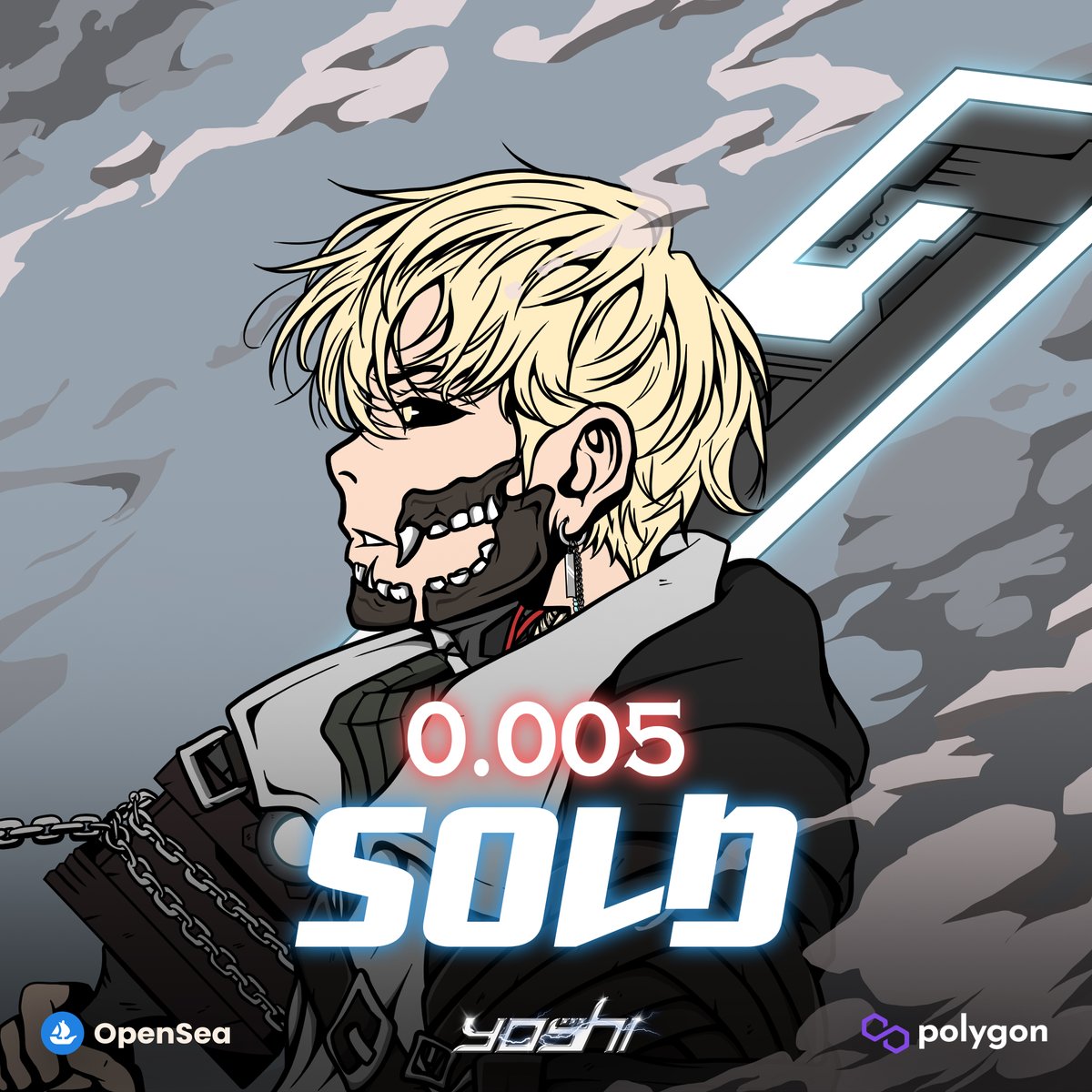 SOLD !⚡️
Yoshi #95
Owned by : @EazyMulaSnipa 

Thanks for your big support !✨❤️

#NFT #NFTCollection #NFTdrop #NFTCommunity #NFT宣伝枠 #NFT買います #NFTsales #nftopensea #openseacollections