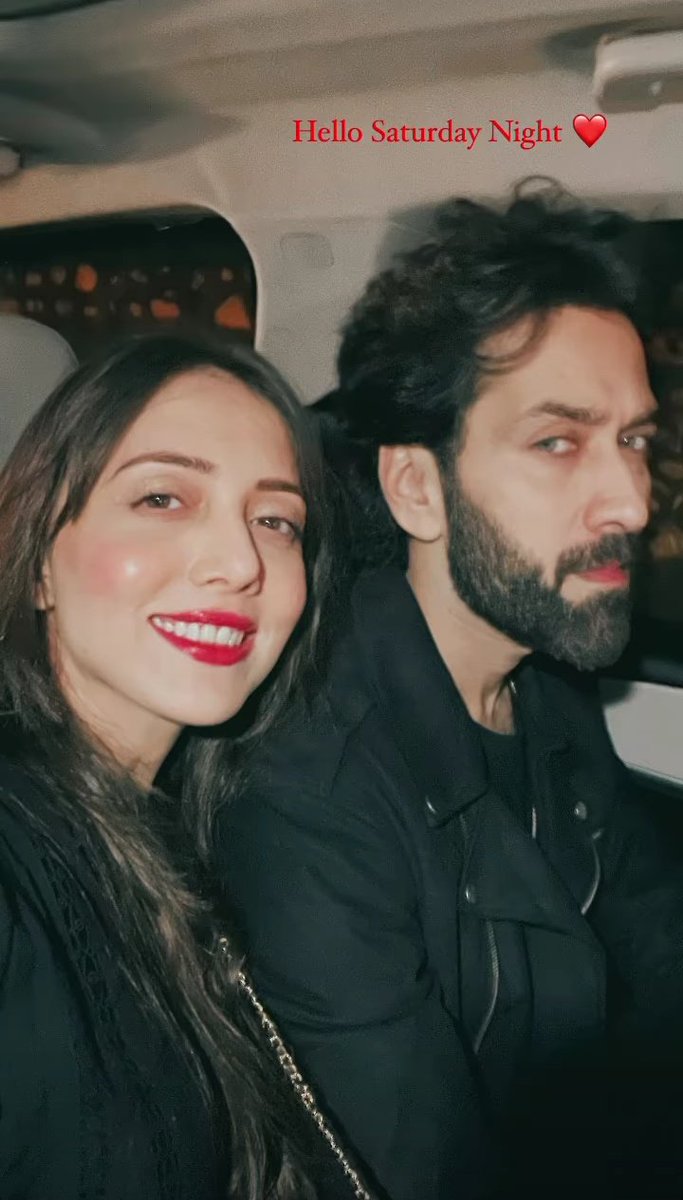 NakuulTribe's tweet photo. "Hello Saturday Night โค๏ธ"
โข via @/jank_ee's IG story
| #JanKuul #NakuulMehta | https://t.co/n7fYTfaddY