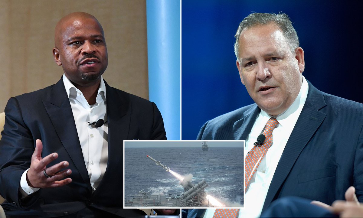 jayi_wang's tweet photo. #ChinaTaiwan /5-2
#USChina #ChinaUS #US
China Sanctions #Sanctions
📍Theodore Colbert III (left) 
#TedColbert 
#BoeingDefense #波音防务
📍Gregory Hayes (right) 
#GregoryHayes #Raytheon 
FRI SEP 16, 2022 
https://t.co/IK9U6eMfbz
https://t.co/yaANryXIHD
https://t.co/tX9wrC1xAC https://t.co/G619DkIgD1