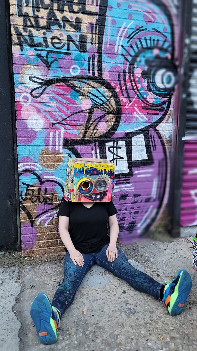 michaelalanart's tweet photo. New mural for #bushwickopenstudios #muralpainting #spraypaintart #spraypaint #nycgraffiti #graffitiart #graffiti #nycstreetart #StreetArt #nycart #bushwickart https://t.co/5KY2Mw5GsA