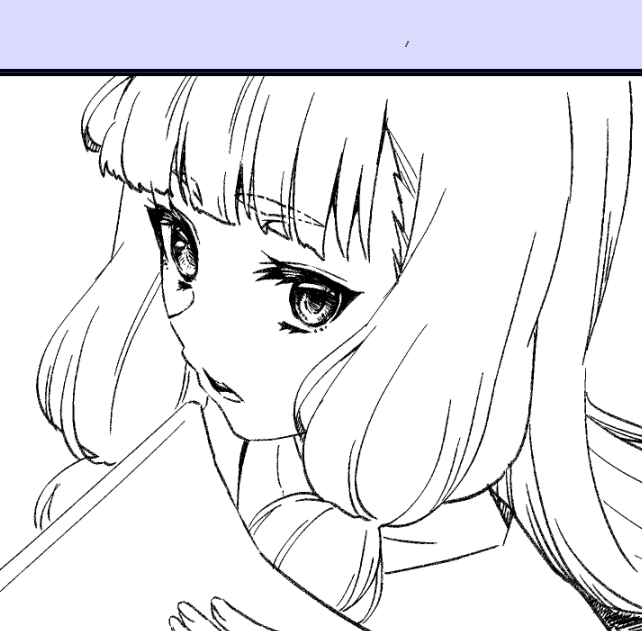 お顔むずかしいよー! 