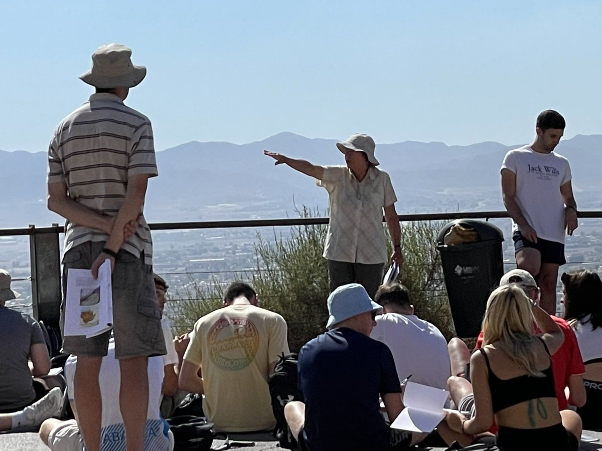 Andy Morse (@andymorse) on Twitter photo #Lorca22 Prof Janet Hooke explaining the environmental context of the Lorca, Spain region to our incoming year 2 physical geography students. <a href="/livunigeog/">livunigeog</a> <a href="/RGS_IBG/">Royal Geographical Society (with IBG)</a> <a href="/livuninews/">University of Liverpool News</a> <a href="/LivUniSoES_SET/">SoES Student Exp</a> #Lorca22 Prof Janet Hooke explaining the environmental context of the Lorca, Spain region to our incoming year 2 physical geography students. <a href="/livunigeog/">livunigeog</a> <a href="/RGS_IBG/">Royal Geographical Society (with IBG)</a> <a href="/livuninews/">University of Liverpool News</a> <a href="/LivUniSoES_SET/">SoES Student Exp</a>