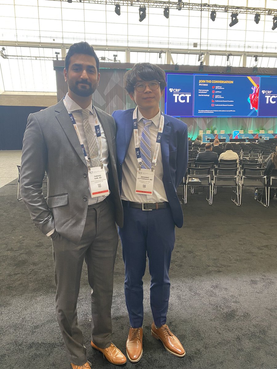 Amazing first day at #TCT2022 in #Boston. Awesome learning and great to see some old friends again <a href="/Hashim_Jilani/">Hashim Jilani</a> <a href="/shayankhan00/">Shayan khan MD</a> <a href="/V_WasawatMD/">Wasawat Vutthikraivit</a> <a href="/DoosupShin/">Doosup Shin</a>